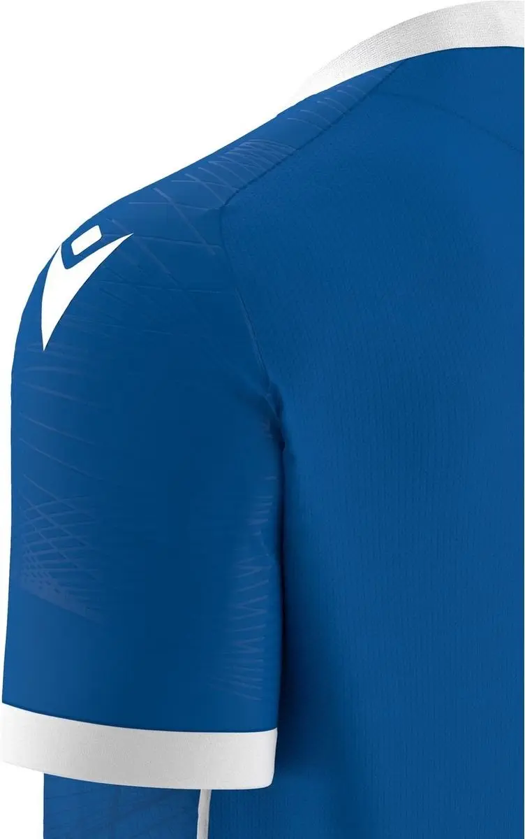 Macron Wyvern Eco Shirt Heren - Royal/Wit - XXL