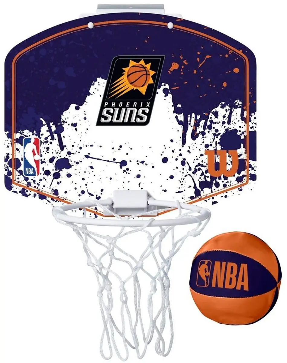 Wilson Team Mini Hoop NBA Suns Set