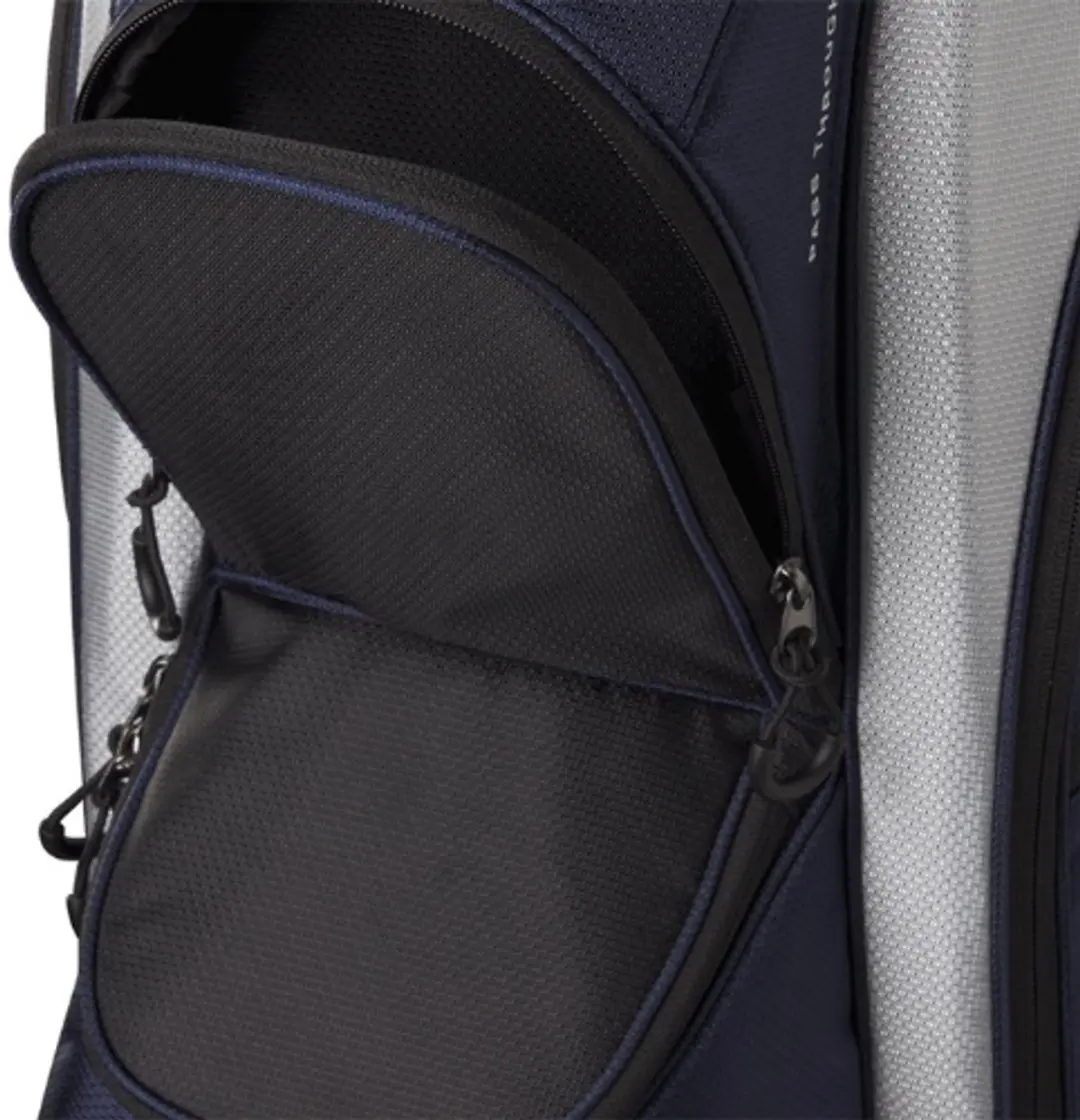 Wilson Feather Cartbag 2026 - Blauw Grijs