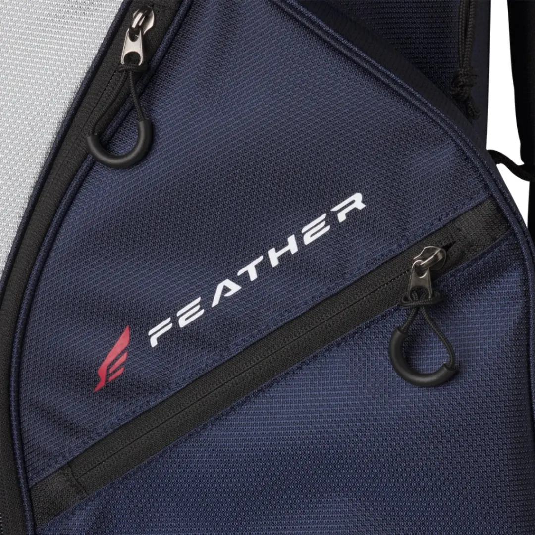 Wilson Feather Cartbag 2026 - Blauw Grijs
