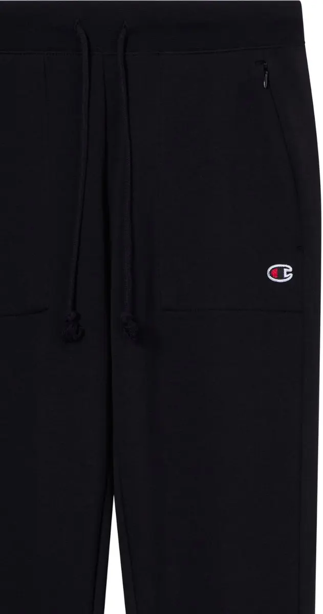 Champion Dames Slim Pants Trainingsbroek - Maat M - Zwart