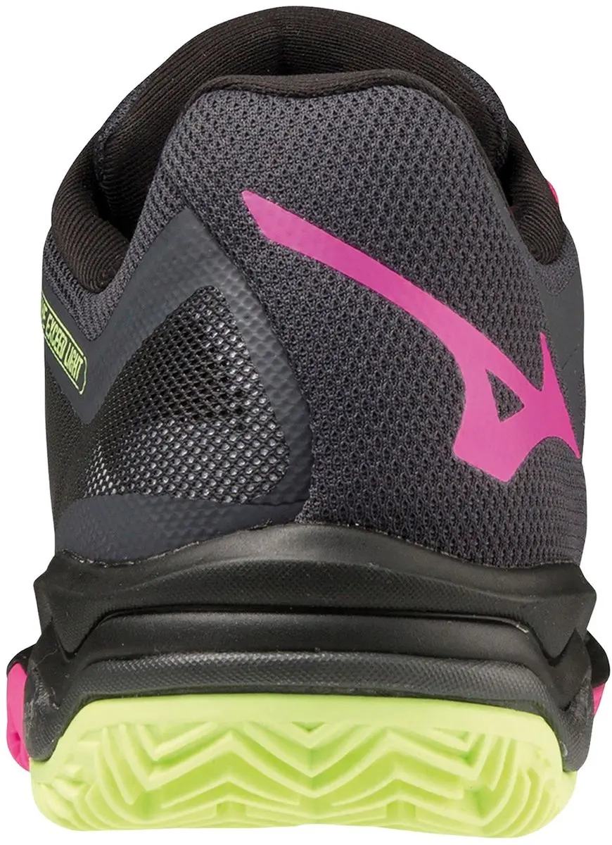 Mizuno Wave Exceed Light Dames Padel - 37 - Zwart/Rozep