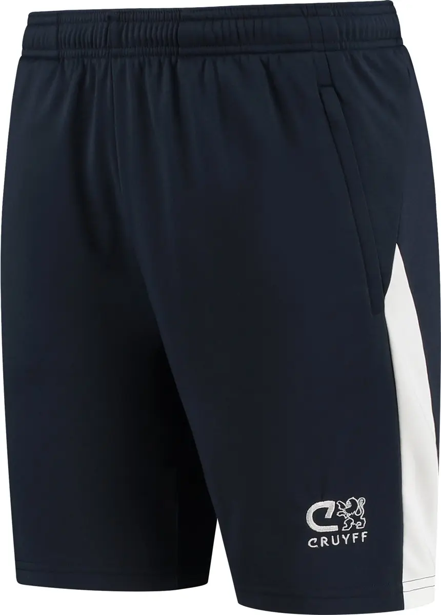 Cruyff Turn Tech Short Junior 128 - Navy/Wit