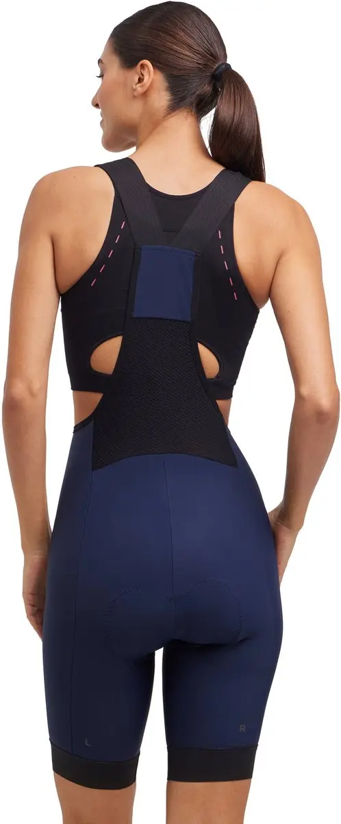 Falke Damen Biking Bib Fietsbroek S - Blauw 6116