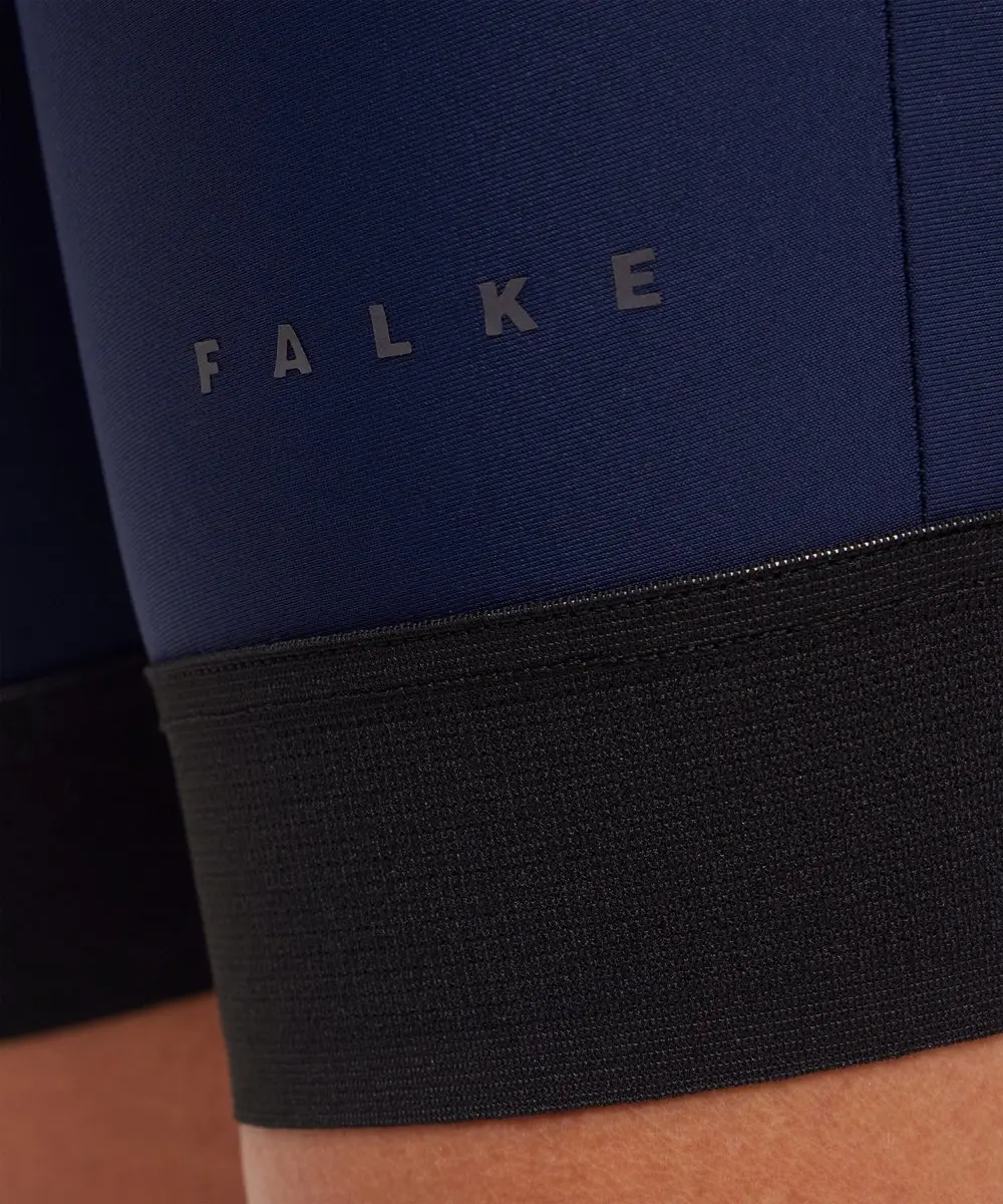 Falke Damen Biking Bib Fietsbroek S - Blauw 6116