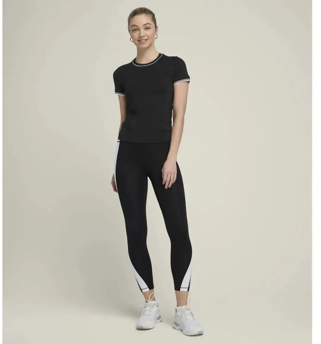 Wilson Team Seamless T-shirt - M - Zwart