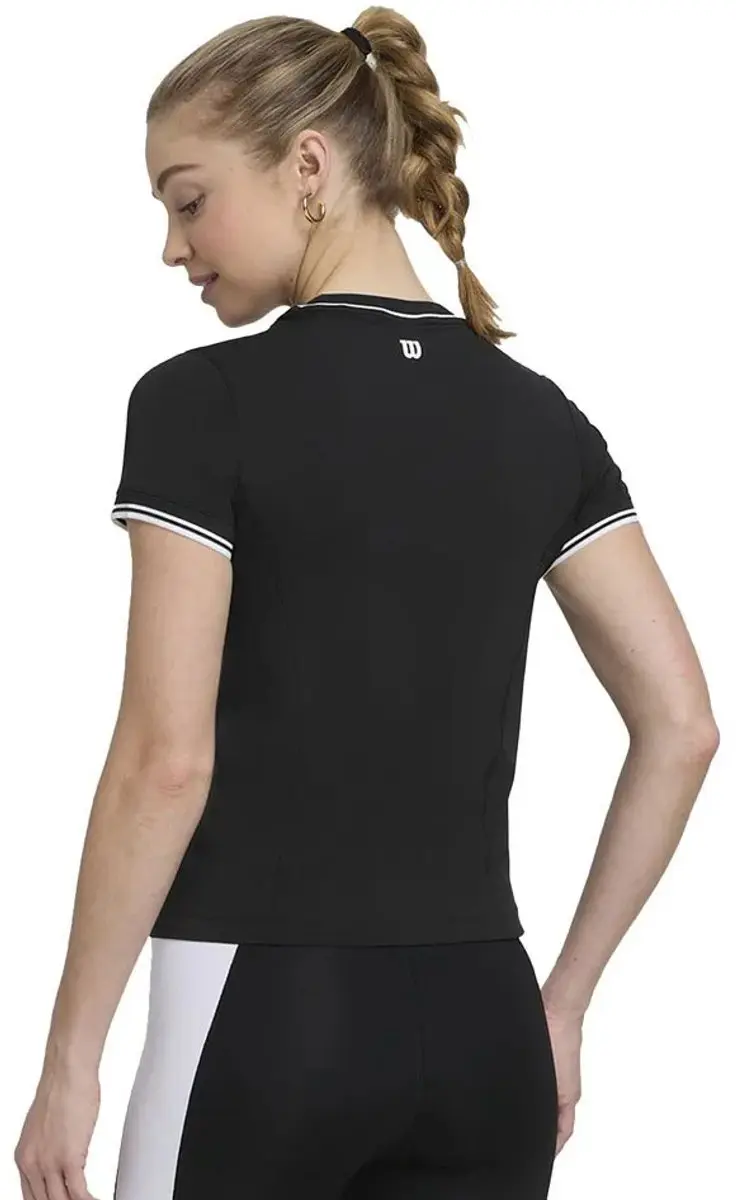 Wilson Team Seamless T-shirt - M - Zwart