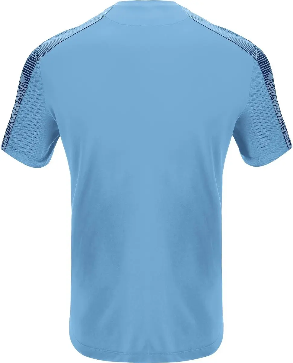 Macron Gede Shirt Korte Mouw Heren - Hemelsblauw/Marine 5XL