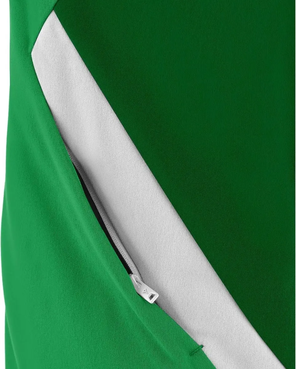 Macron Victory Raijin Polyestervest Heren - S - Groen/Wit