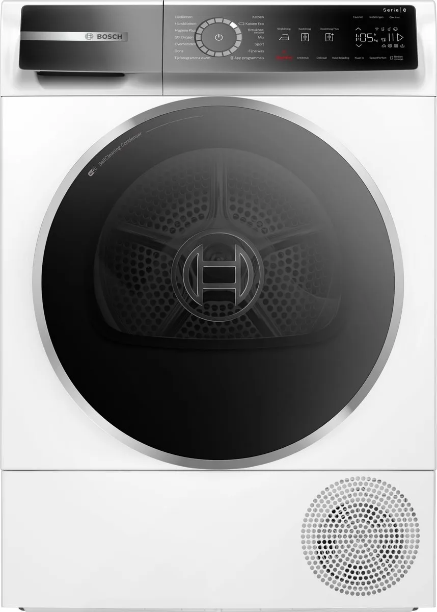 Bosch Serie 8 WQB246D7NL Warmtepompdroger 9 kg