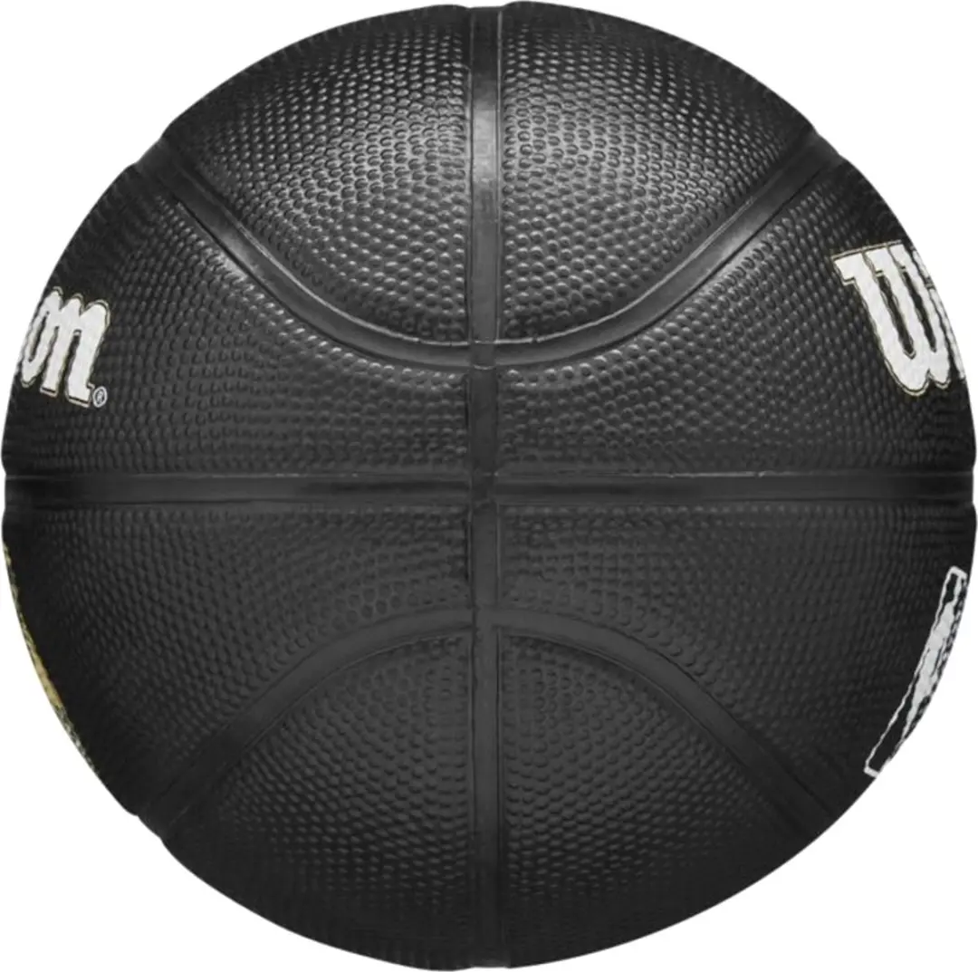 Wilson Milwaukee Bucks Mini Basketbal Maat 3 - Zwart