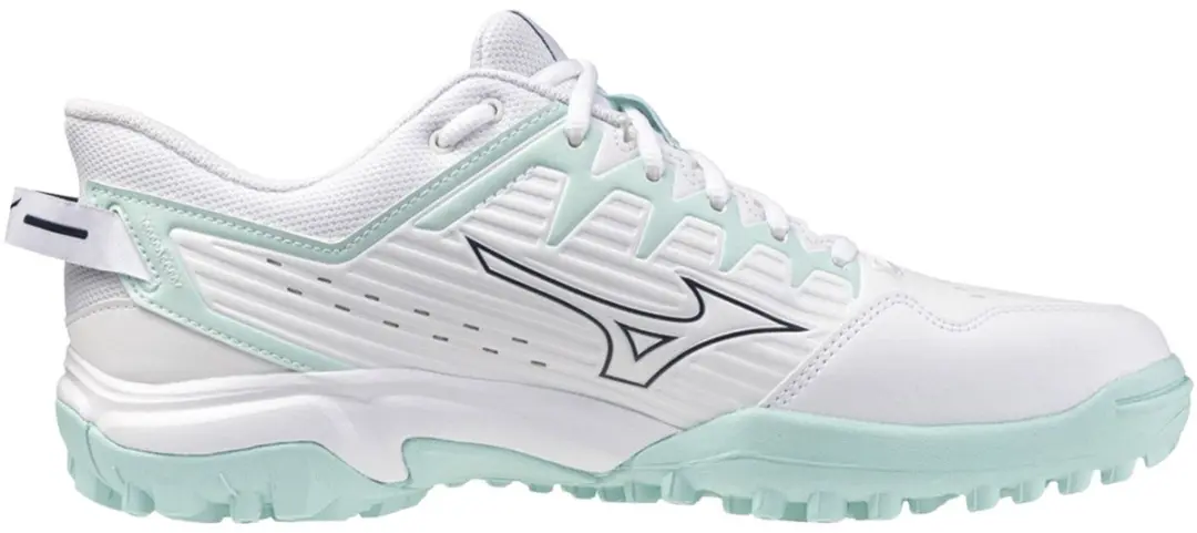 Mizuno Wave Lynx 2 Hockeyschoenen Senior 44.5 - AG - Wit/Mint/Zwart