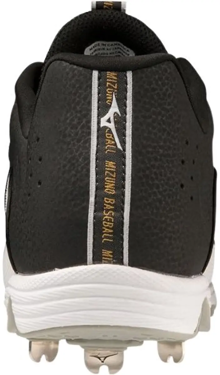Mizuno MLB Ambition 3 Low Honkbalschoenen - US 9 - Zwart/Wit