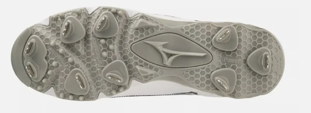 Mizuno MLB Ambition 3 Low Honkbalschoenen - US 9 - Zwart/Wit