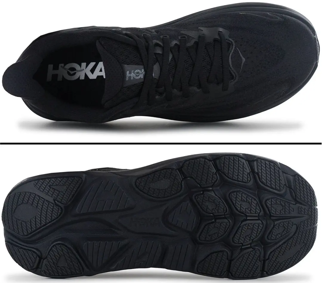 Hoka One One Clifton 10 Heren Hardloopschoenen - Zwart - EU 45 1/3 - afbeelding 6 van 6