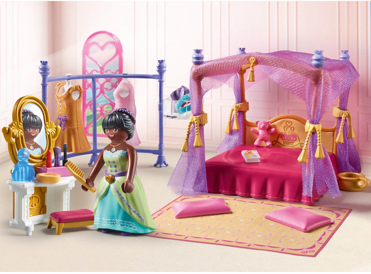 PLAYMOBIL Princess Magic Slaapkamer met kleedkamer 71847