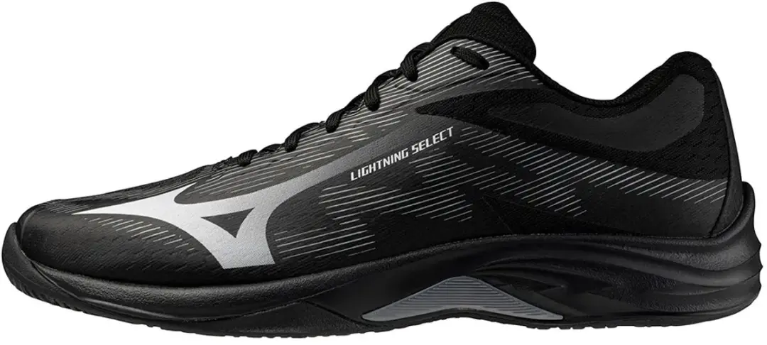 Mizuno Lightning Select Indoor Sportschoenen 39 - Zwart/Wit/Grijs