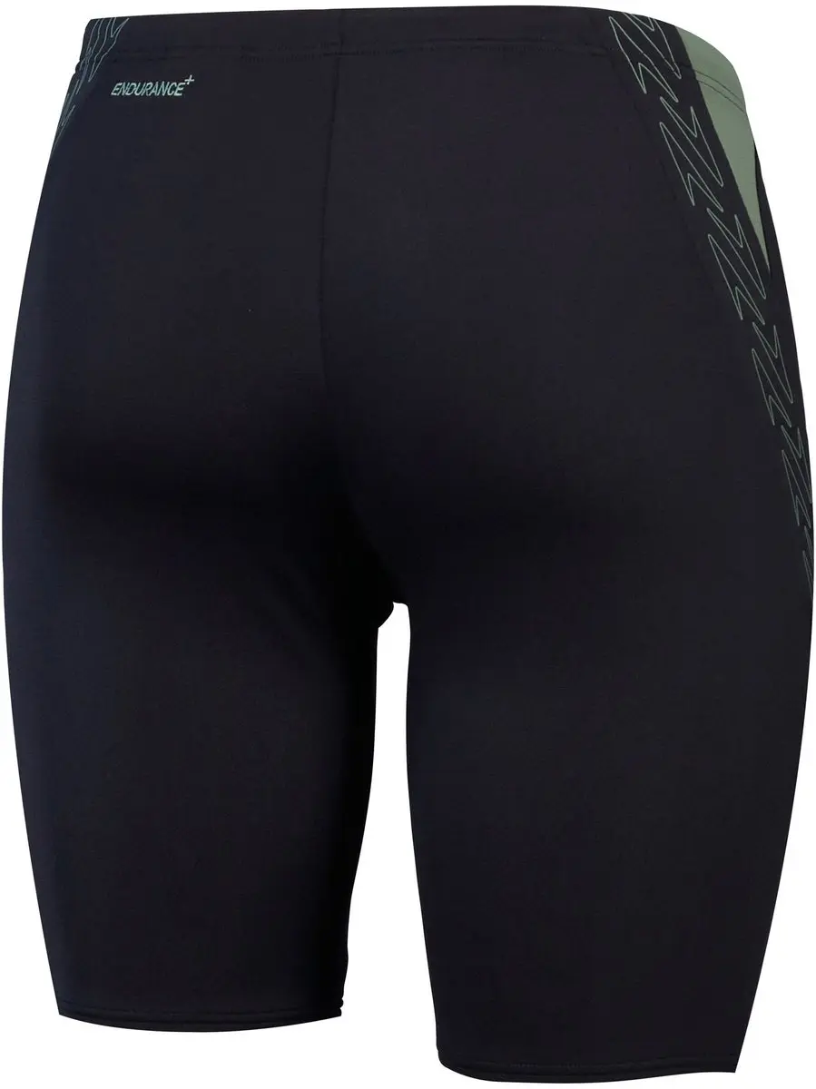 Speedo Hyper Boom Splice Jammer Heren - XL - Zwart/Lichtgroen