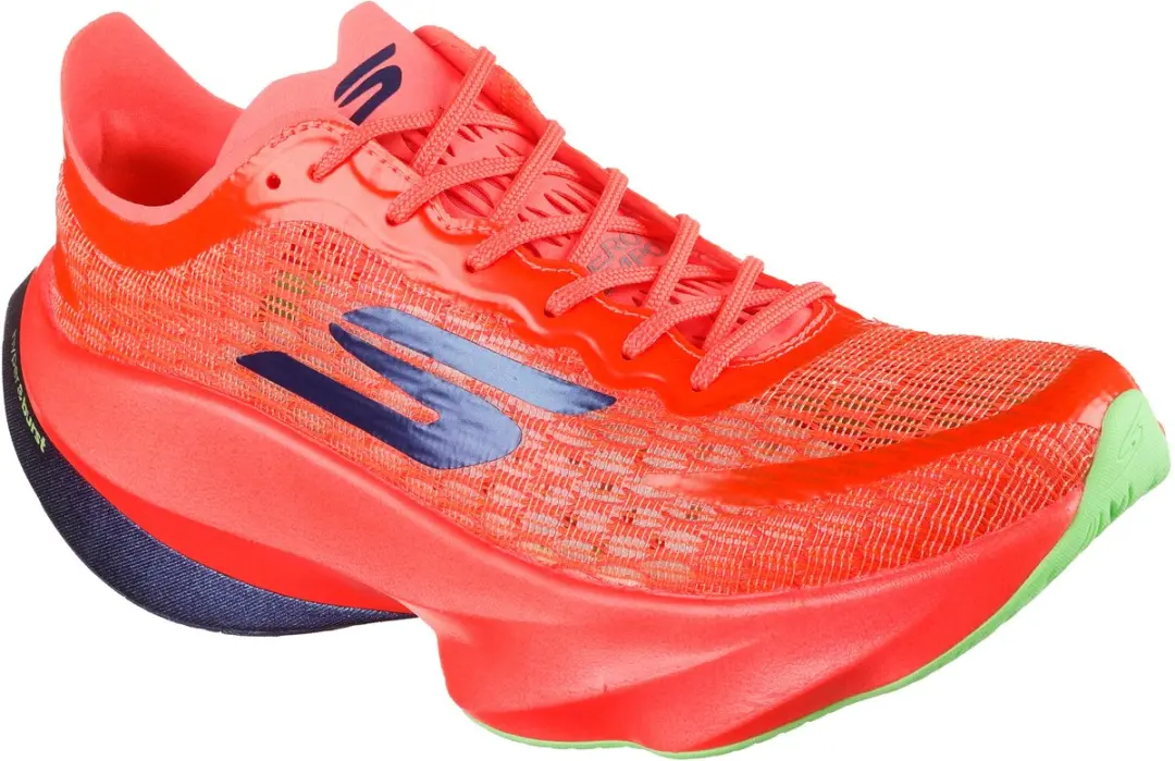 Skechers SKX AERO TEMPO Dames Sportschoenen 41 - Coral/Blauw