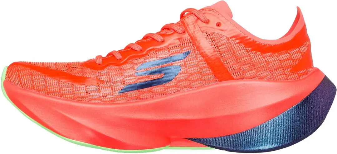Skechers SKX AERO TEMPO Dames Sportschoenen 41 - Coral/Blauw