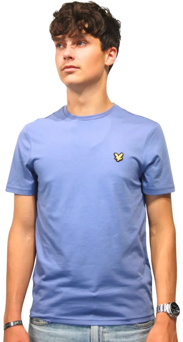 Lyle & Scott Sports Martin SS Shirt - Maat M - Paars