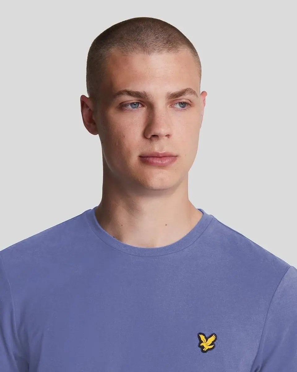 Lyle & Scott Sports Martin SS Shirt - Maat M - Paars - afbeelding 6 van 6