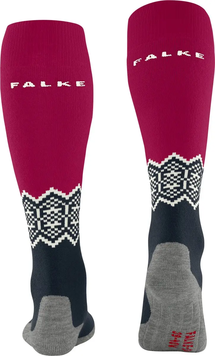 Falke SK2 Skisokken Dames - Dikke Wol Blauw