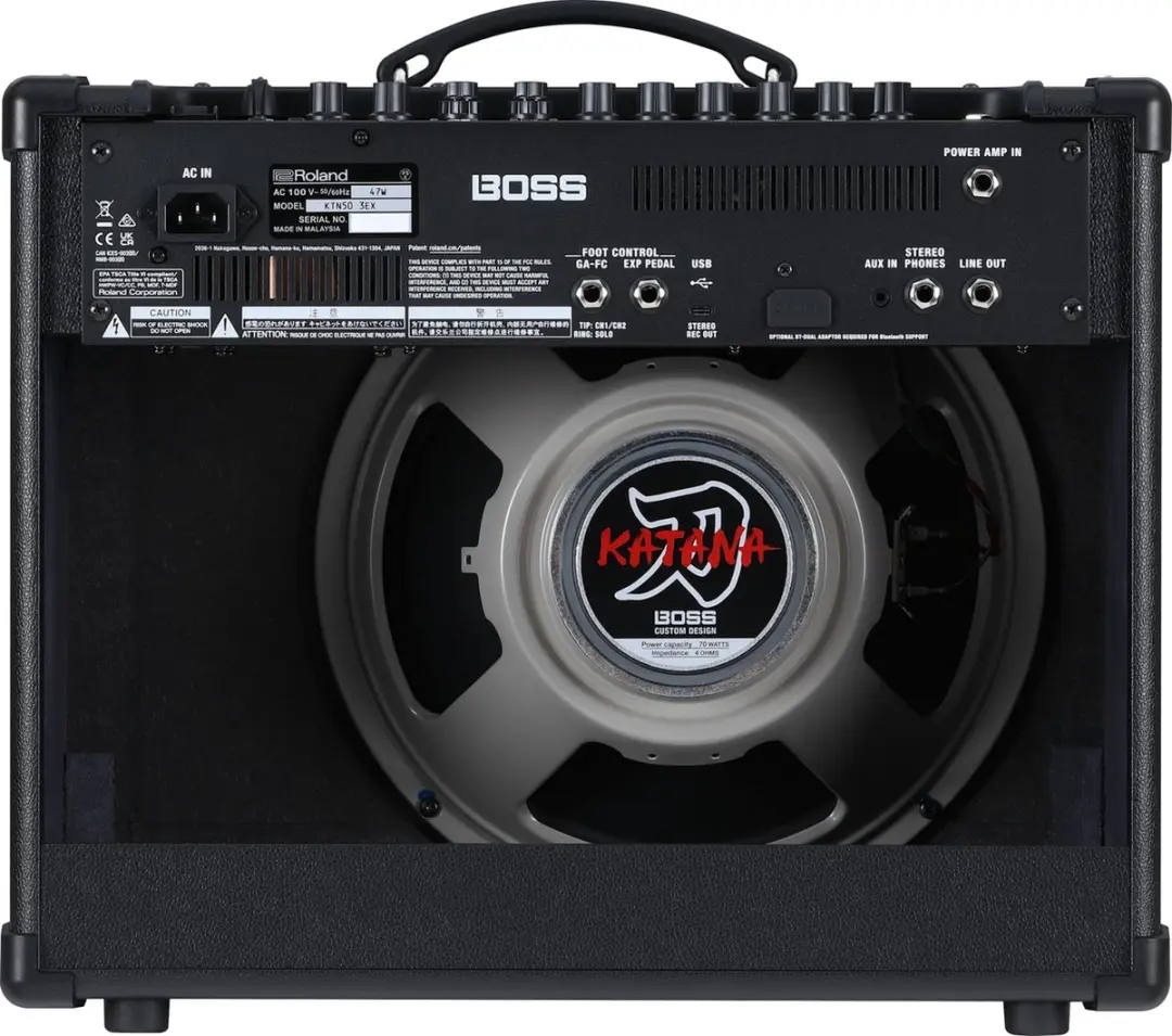 BOSS Katana 50 EX Gen 3 Gitaarversterker Combo 50W - Zwart - afbeelding 4 van 6