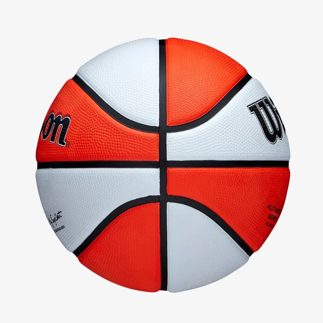 Wilson WNBA Authentic Outdoor Basketbal 5 - Oranje - afbeelding 6 van 6