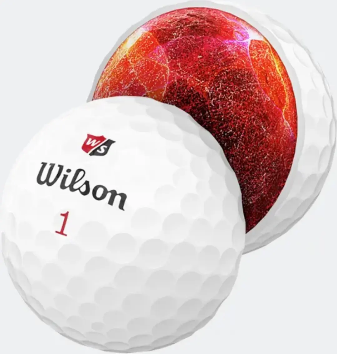 Wilson Staff DUO Soft Golfballen Groen - 12 Stuks