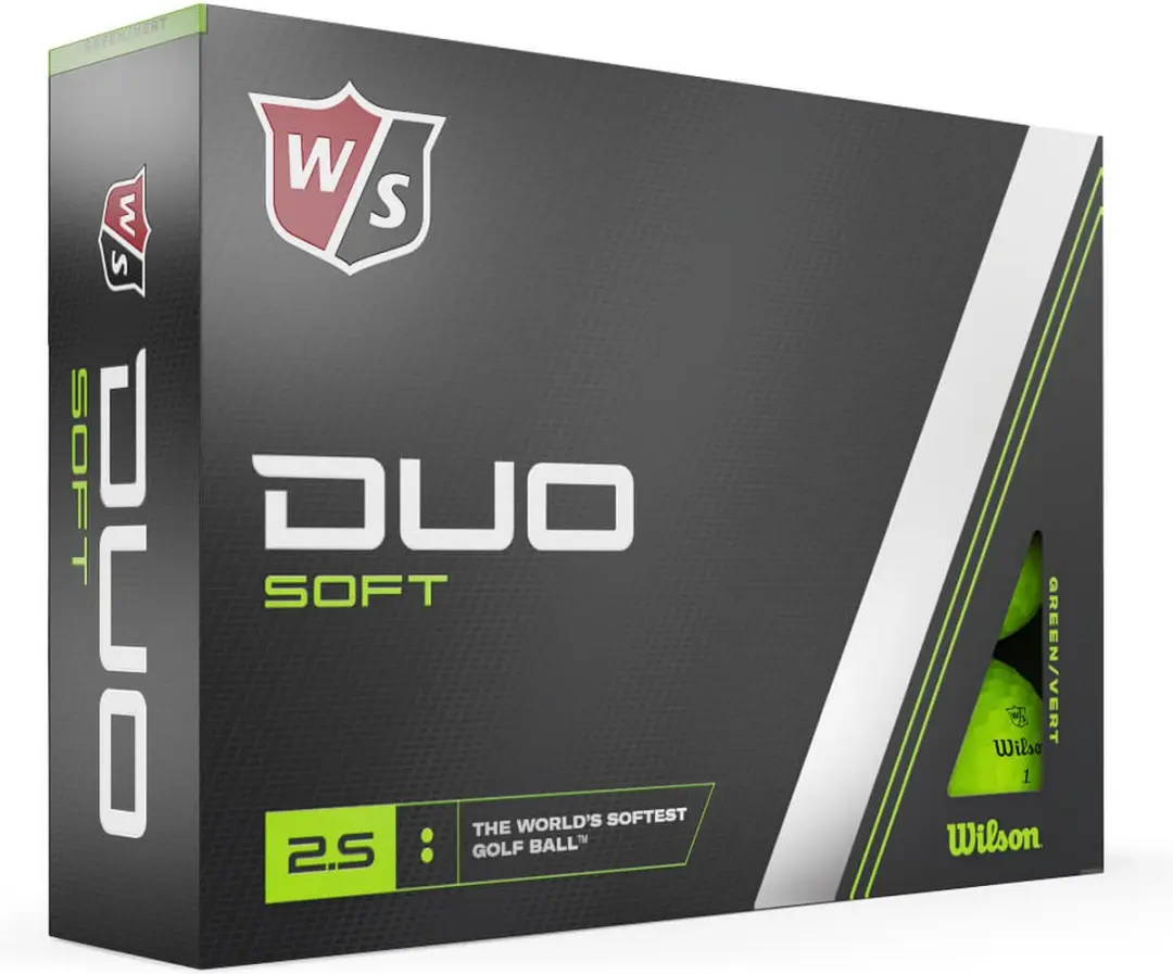 Wilson Staff DUO Soft Golfballen Groen