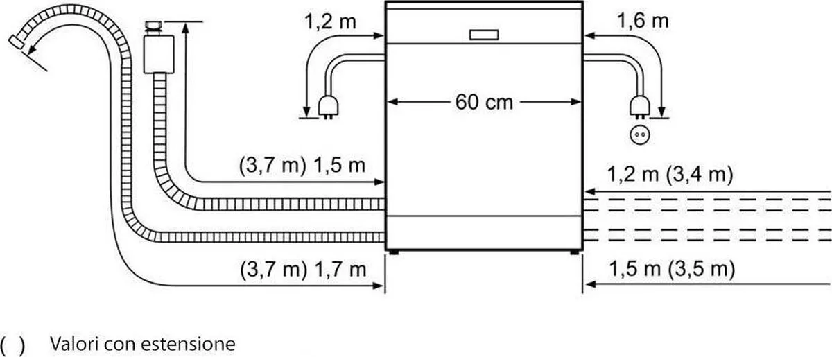 Bosch SMS25AI05E Vrijstaande Vaatwasser 12 Couverts - RVS - afbeelding 5 van 6