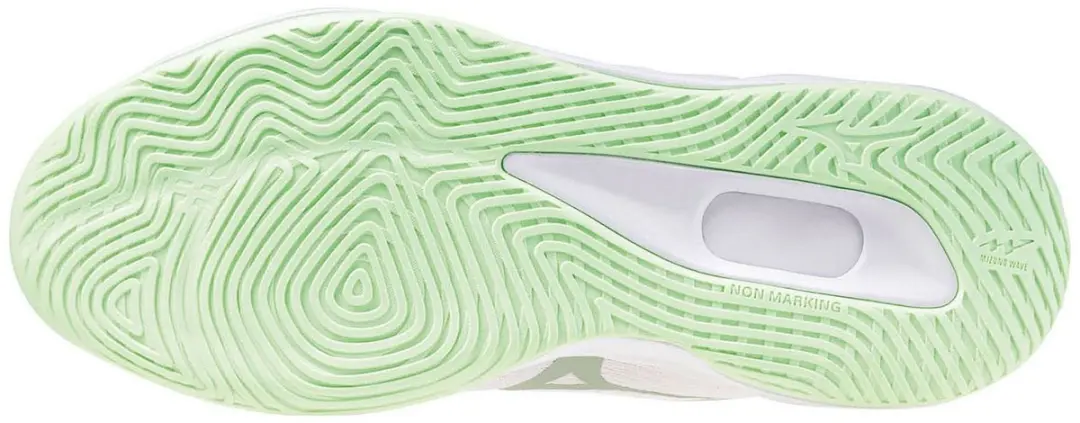 Mizuno Wave Luminous Pro Dames Schoenen - 42 - Wit/Lichtgroen