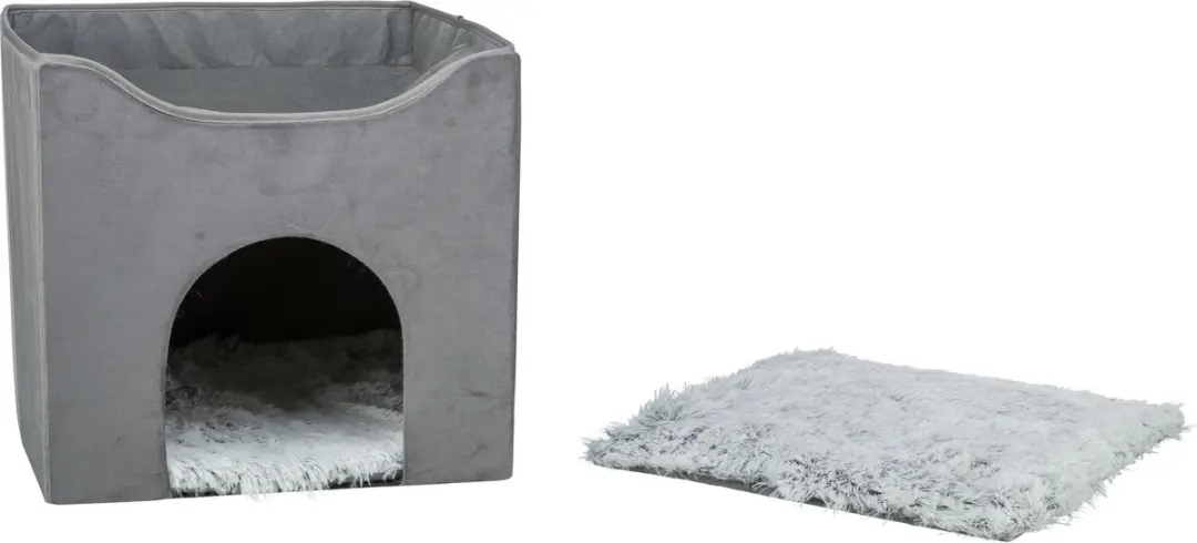 Trixie Kattenhuis Harvey Donkergrijs - 38x38x38cm