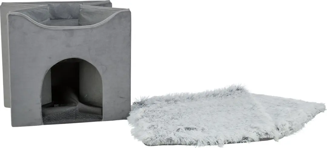 Trixie Kattenhuis Harvey Donkergrijs - 38x38x38cm