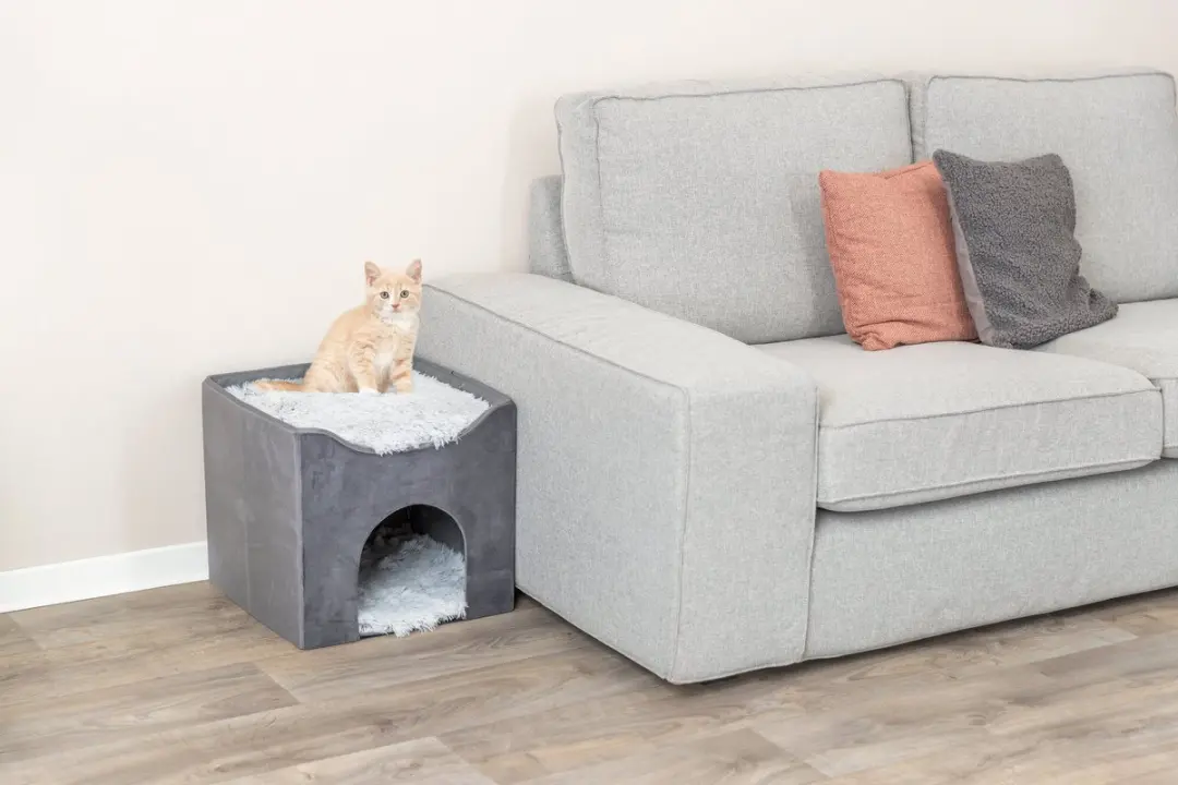 Trixie Kattenhuis Harvey Donkergrijs - 38x38x38cm