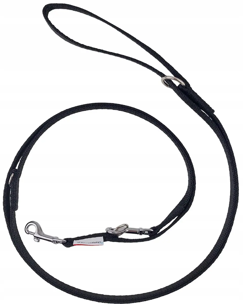 Champion Verstelbare Hondenlijn 225cm - Zwart
