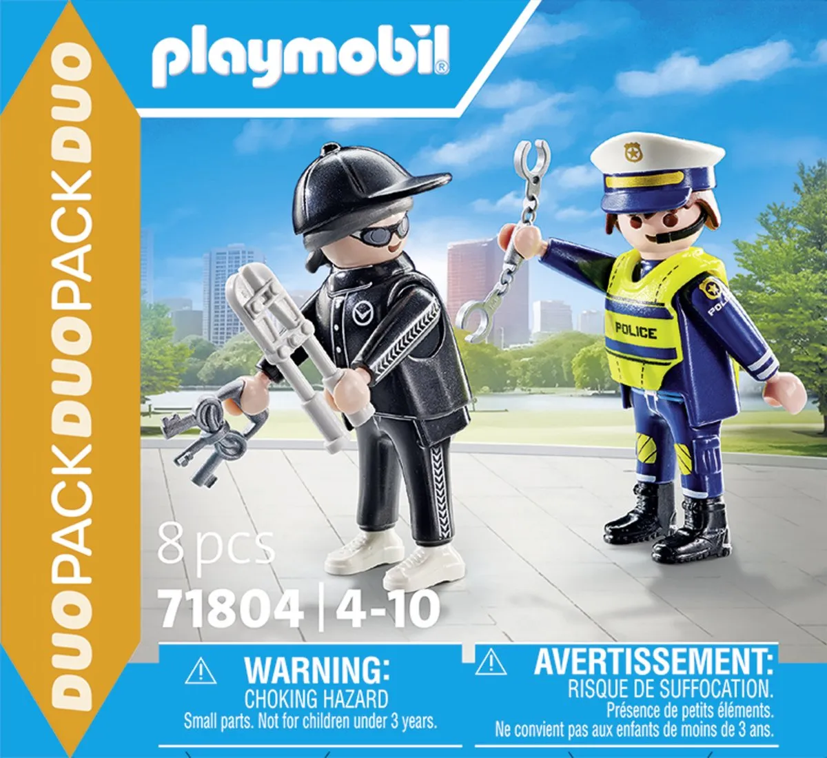 Playmobil Politie DuoPack Inbreker 71804 - Multicolor - afbeelding 6 van 6