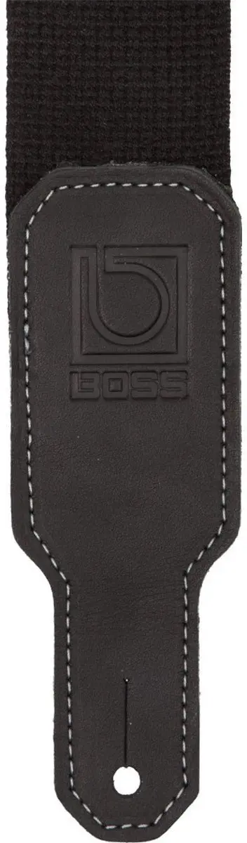 BOSS BSC-20-BLK Gitaarband - Katoen - Zwart - afbeelding 2 van 2