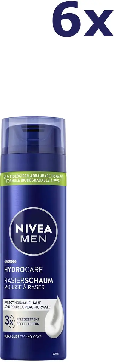 NIVEA Scheerschuim Mild Hydrocare 200ml