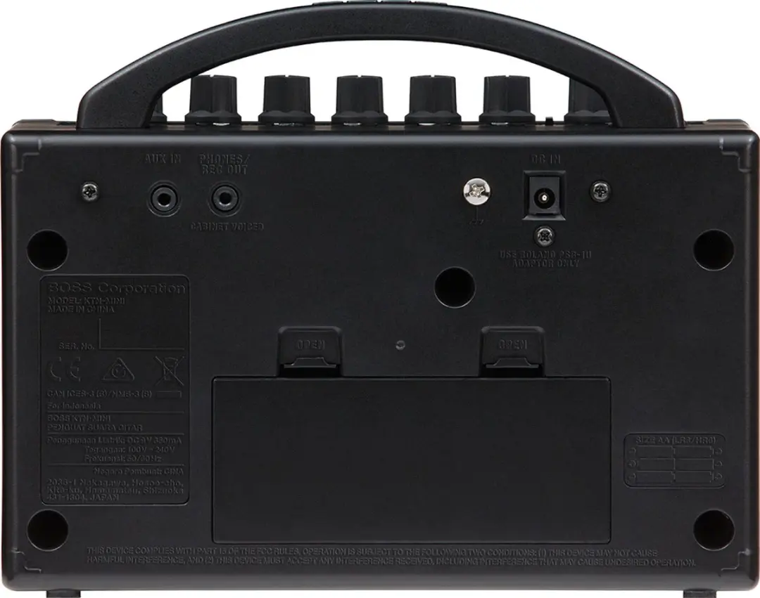 BOSS Katana Mini Gitaarversterker 10W - Zwart - afbeelding 6 van 6