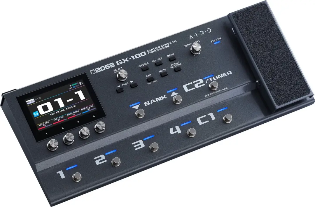 BOSS GX-100 Gitaar Effectprocessor - Zwart - afbeelding 2 van 4
