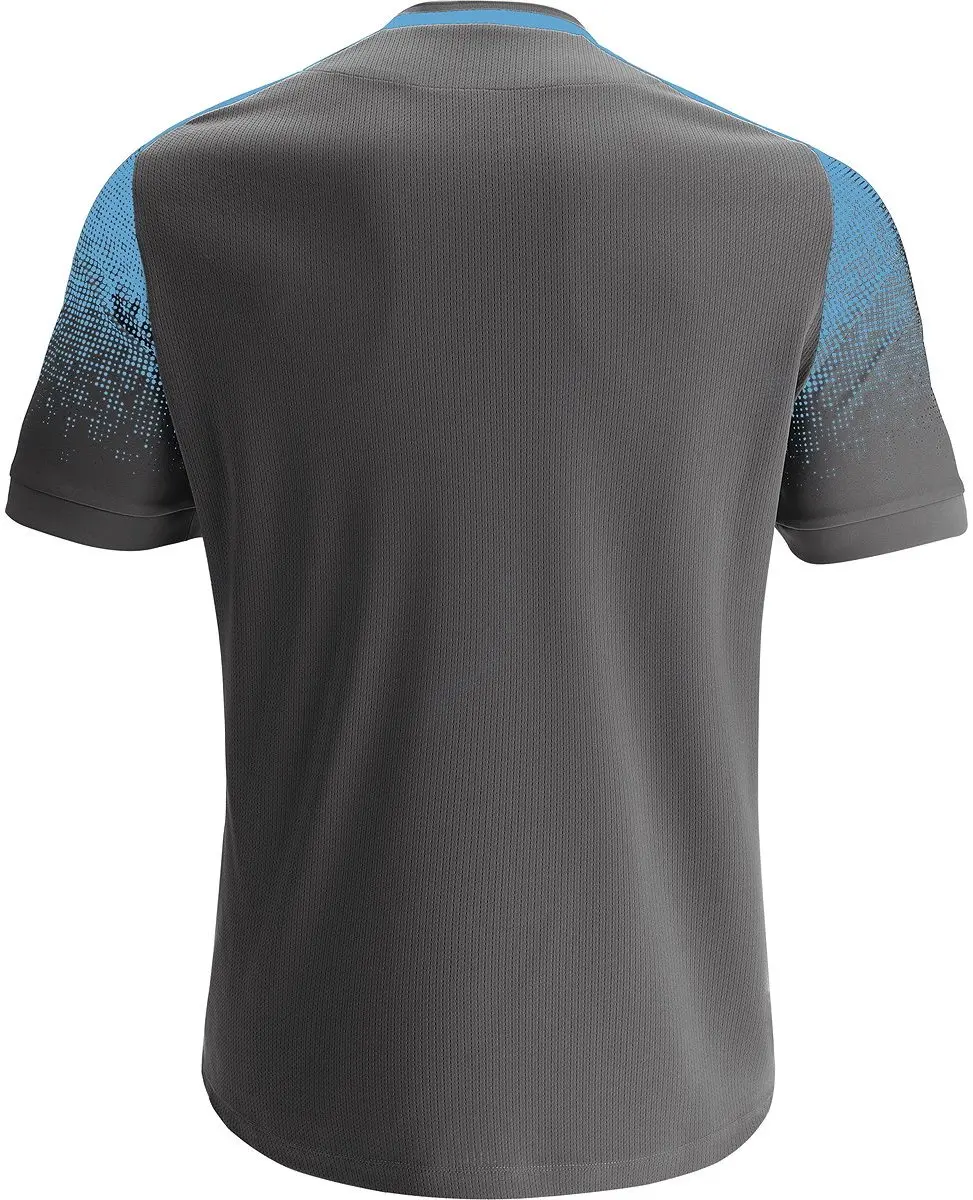 Macron Alioth Heren Shirt Korte Mouw 4XL - Antraciet