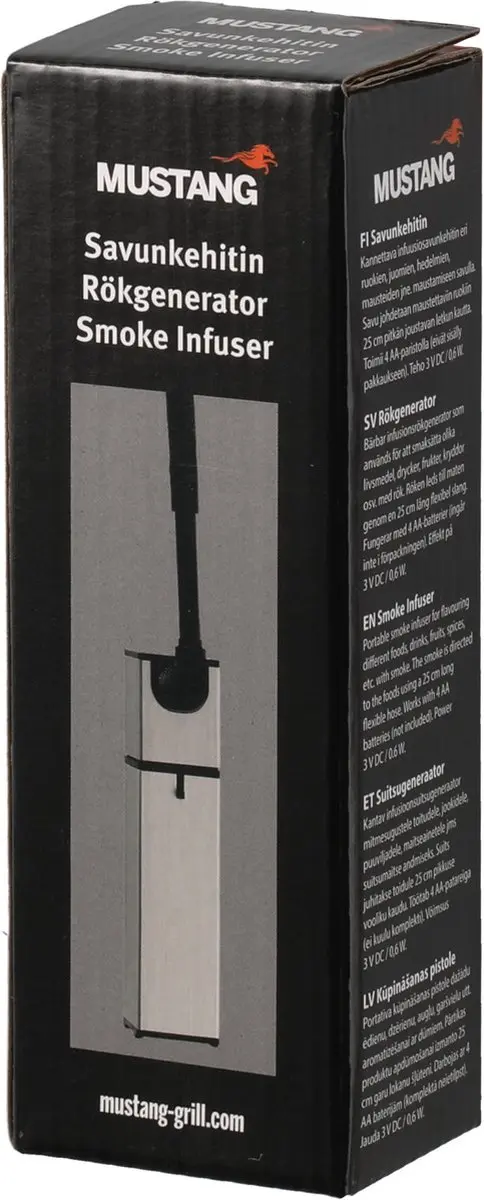 Mustang Infuus Rookgenerator - Zilver - afbeelding 3 van 3