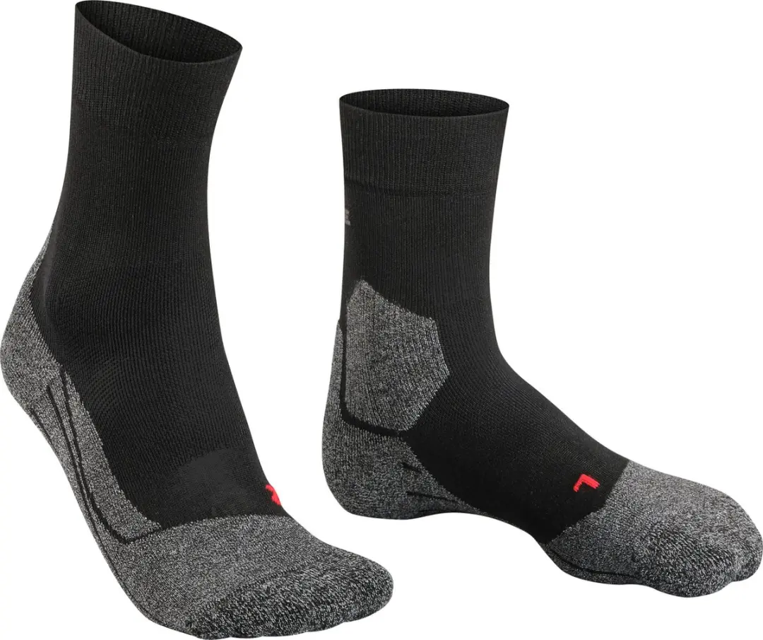 Falke RU3 Hardloopsokken Heren - Maat 46-48 - Zwart