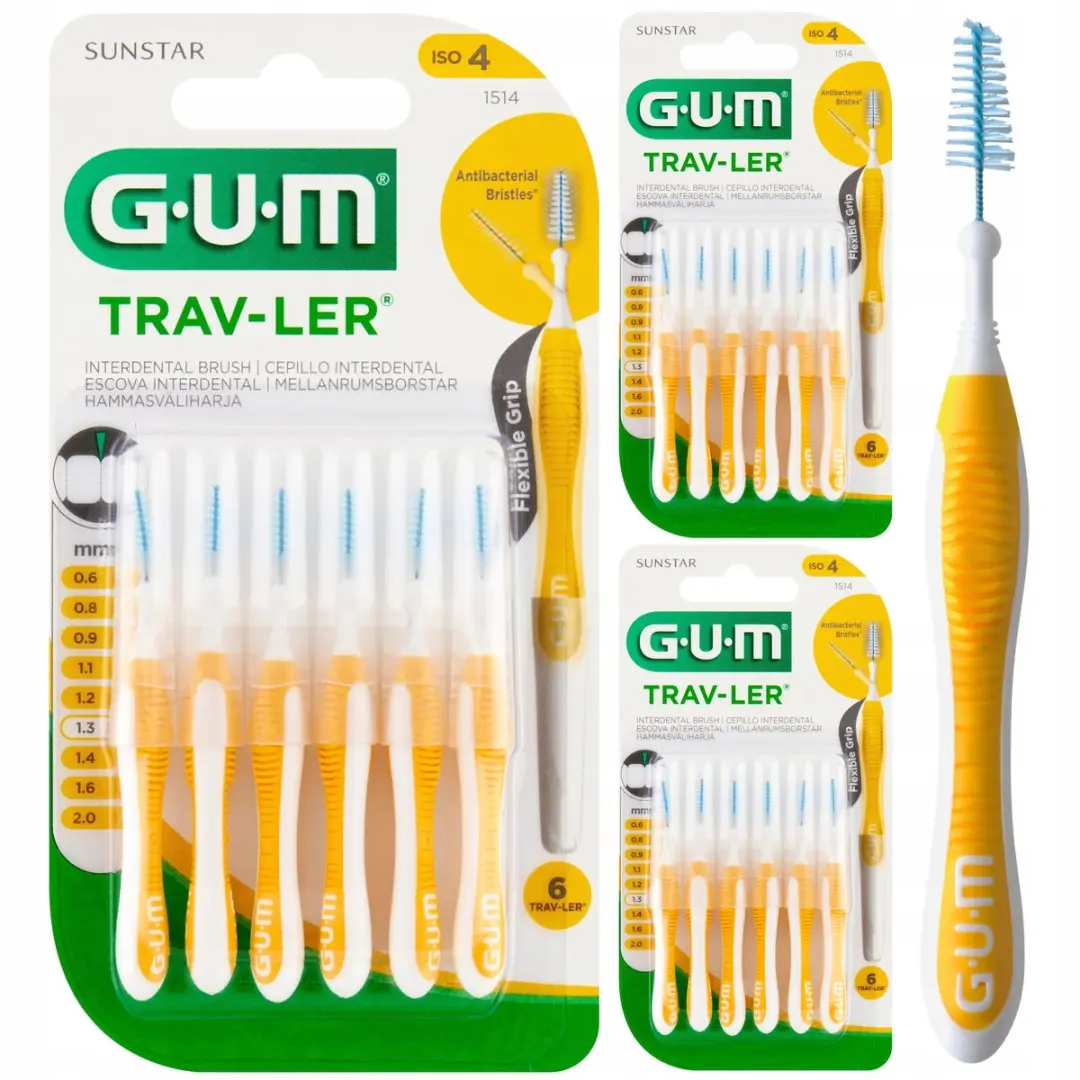Gum Trav-Ler Interdentale Borstelharen 1,3mm