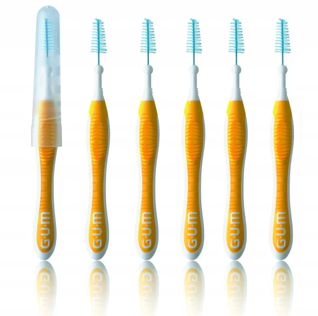 Gum Trav-Ler Interdentale Borstelharen 1,3mm - Geel - 18 Stuks - afbeelding 2 van 5