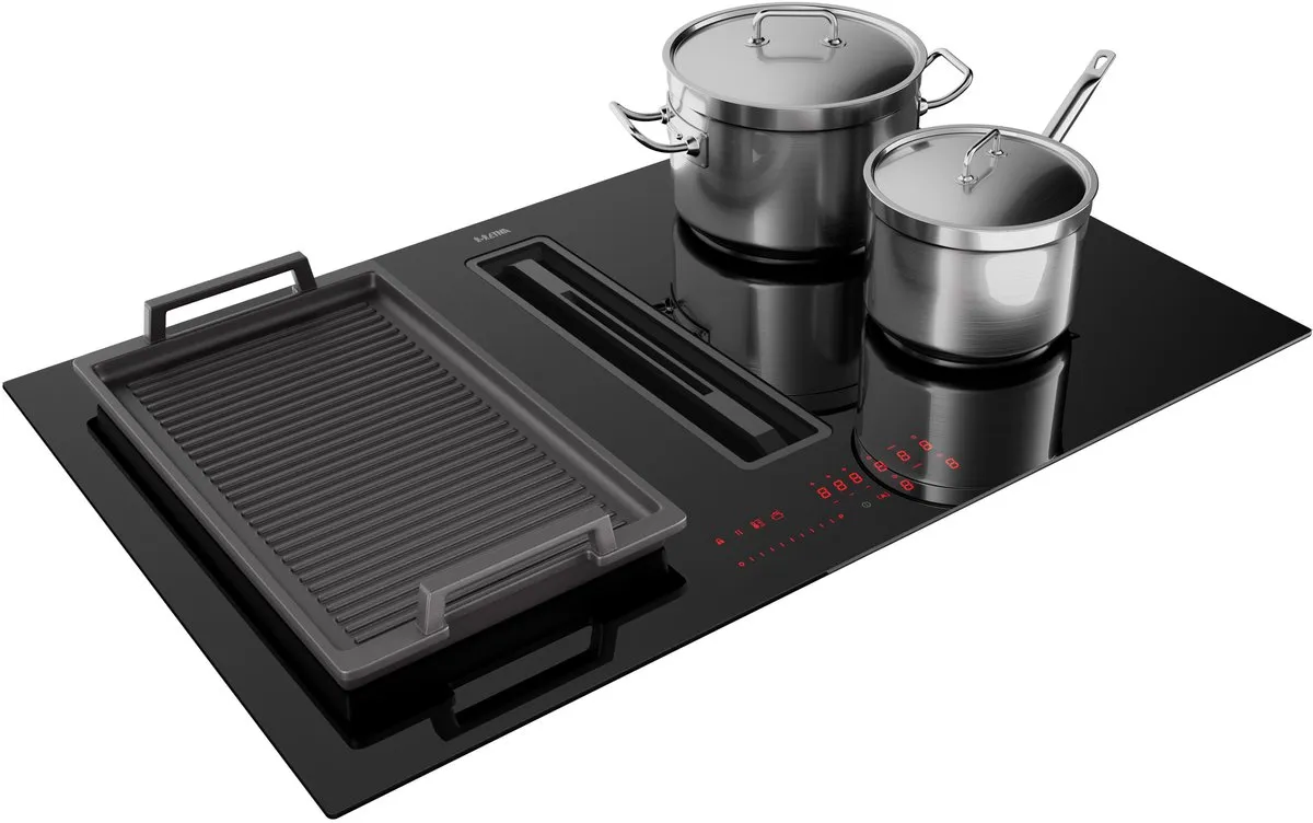 Etna AKI580ZT Inductiekookplaat 80cm - 4 Zones Zwart