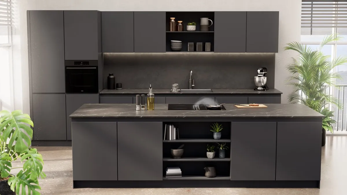 Etna AKI580ZT Inductiekookplaat 80cm - 4 Zones Zwart