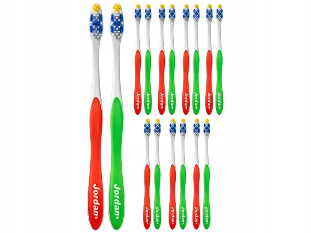 Jordan Total Clean Soft Tandenborstels - 8 Stuks